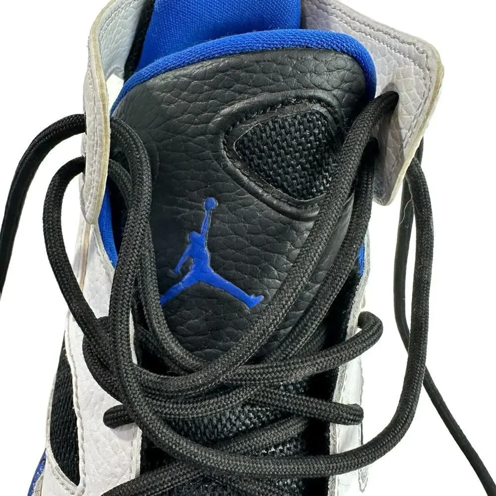 Nike Air Jordan '91 Flight Hyper Royal White Black Basketball Sneaker, Size 5.5Y - Picture 12 of 13